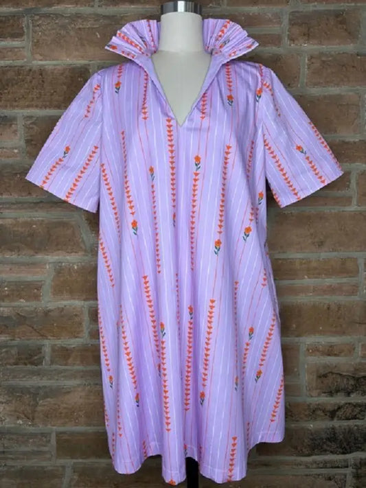 Spring Olivia Dress in Fleur Path