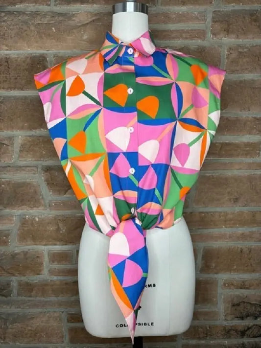 Spring Sabine Top in Petal Pop